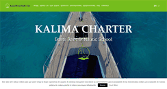 Desktop Screenshot of kalimacharter.com